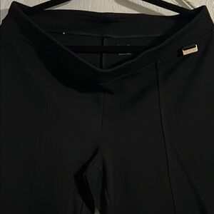 Calvin Klein Black Leggings with Wide Waistband